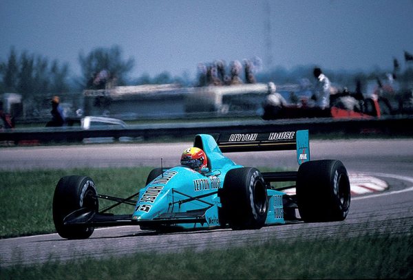 Mauricio Gugelmin foi o protagonista brasileiro no GP do Brasil de 1989
