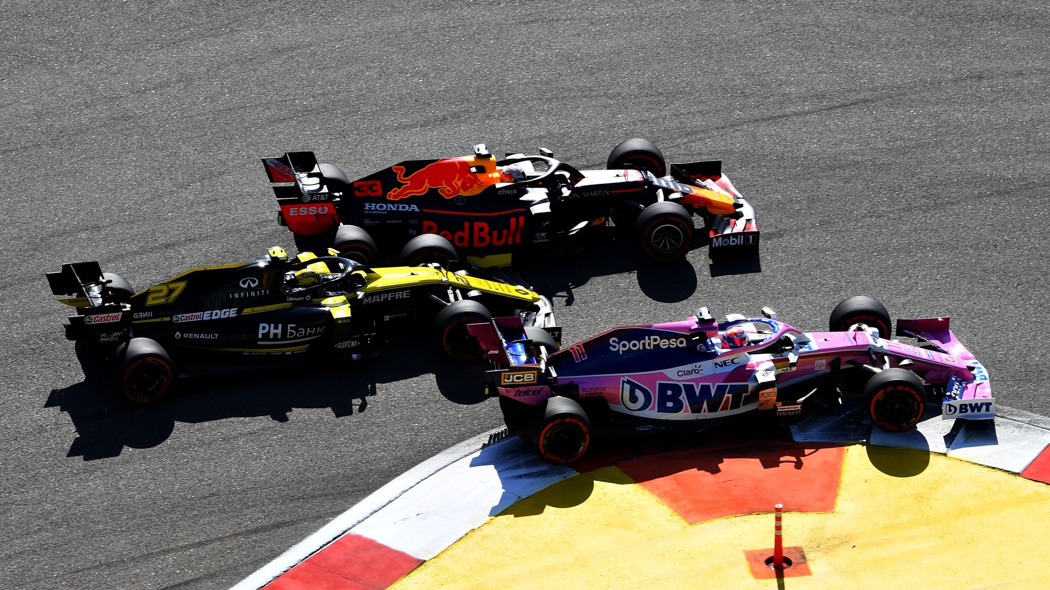Pérez supera Verstappen e Hulkenberg: início forte ajudou no bom resultado
